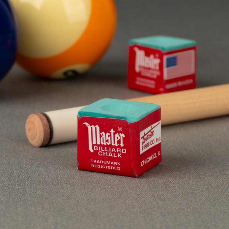 IMPERIAL Master Billiard/Pool Cue Chalk Box  12 Cubes  Green - Image 2